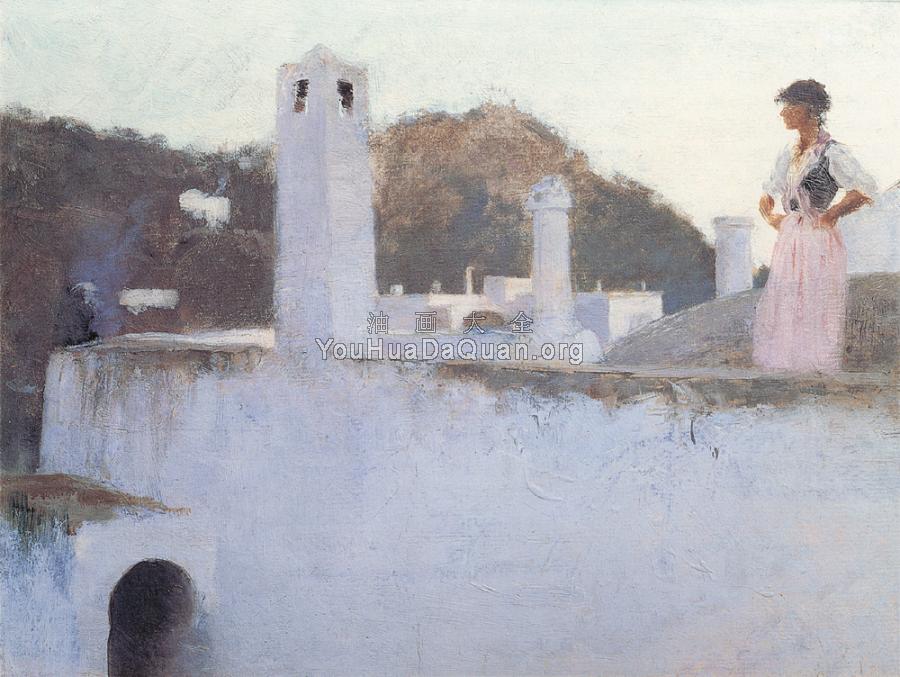 View of Capri - 约翰·辛格·萨金特